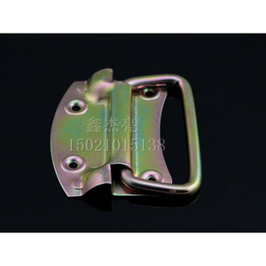 Asa de hierro para flight case, herrajes chapados duraderos para bolsos, estilo moderno y sencillo - Product Image 2