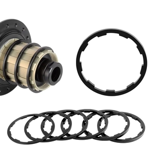 Rondelle de moyeu de vélo en alliage d'aluminium pour pédalier de vélo de route Freehub 1/1.5/2/1.85/2.18/2mm Spacers Flywheel <span class=keywords><strong>Cassette</strong></span> - Product Image 1