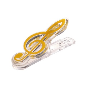 Clips para Partituras con Diseño de Clave de Sol, Clips de Plástico para Páginas de Libros, Regalos para Músicos de Piano y Guitarra - Product Image 2