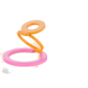 R29 Magnetic Phone Ring Stand For Apple IPhone <b>Desk</b> Mount PP Material <b>Foldable</b> Support - Product Image 5