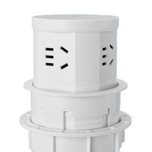 Enchufe Empotrable Neumático con Carga Inalámbrica <span class=keywords><strong>de</strong></span> 15W, <span class=keywords><strong>Puerto</strong></span> USB Tipo C, Estándar Europeo, para Isla <span class=keywords><strong>de</strong></span> Cocina - Product Image 6