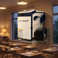 PHT-1500W Saldatrice Laser a Fibra Ottica Portatile Economica da 1500W con Raffreddamento ad Acqua per Alluminio