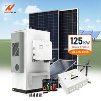 Système de stockage d'énergie à batterie lithium tout-en-un BESS 125 kW 261 kWh avec onduleur hybride haute tension 50 kW 80 kW 100 kW