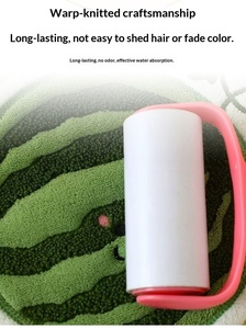 Полотенце для рук из кораллового флиса с вышивкой в виде мультяшных фруктов, подвесное, быстросохнущее, для детской ванной комнаты и кухни, оптом - Product Image 4