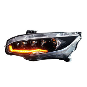 ชุดไฟหน้ารถยนต์สำหรับ Honda Civic FK7 FK8 <span class=keywords><strong>FK1</strong></span> <span class=keywords><strong>Type</strong></span>-<span class=keywords><strong>r</strong></span> ปี 2016-2021 ไฟหน้ารถยนต์แบบเสียบปลั๊กใช้งานได้ทันที ระบบไฟหน้า LED อัตโนมัติ - Product Image 3