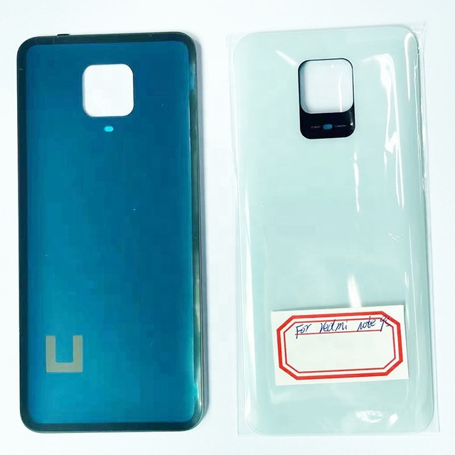 NEW Back Glass for Xiaomi Redmi Note 9S Battery Cover Rear Housing Door Panel Case