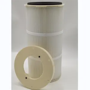Cyclone Compressed Air Dust Flour Filter With Six Lug Quick Detachable Filter Cartridge Widely used in chemical