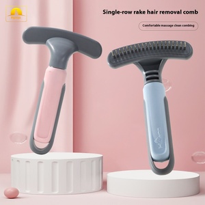 Peigne démêlant à picots simple rangée pour chiens de taille moyenne à grande, en plastique écologique, coque à bulles, toutes saisons - Product Image 3