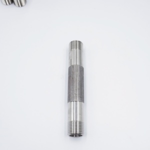 304 צינור פלדה נירוסטה אביזרי dn15 ארוך וקצר npt הרחבה צינור niple עמיד בפני קורוזיה משטח מלוטש - Product Image 4