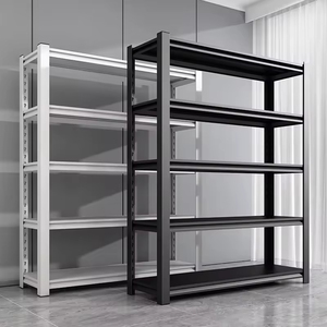Scaffalatura in Acciaio Senza Bulloni a 5 Ripiani per Carichi Pesanti con Piani Regolabili in Altezza per Garage Casa <span class=keywords><strong>Ufficio</strong></span> Magazzino Negozi - Product Image 3