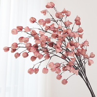 Bruidsdecoratie & -benodigdheden 21-koppige lantaarn fruit kunstbloem steel bruidsbloemen voor achtergrond bloemstuk