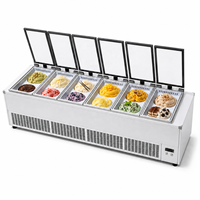 Peralatan Minimalis Grand Energy Pozzetti Gelato Dipping Unit Efek Luar Ruangan Komponen Utama Efek Unggul Kualitas Otomatis