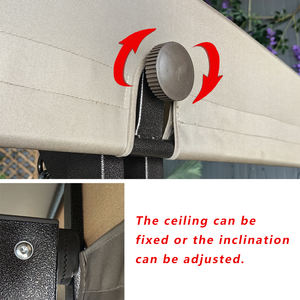 Di alta qualità in ferro battuto in acciaio esterno altalena sedia con baldacchino per <span class=keywords><strong>balcone</strong></span> spiaggia o mobili <span class=keywords><strong>da</strong></span> giardino - Product Image 3