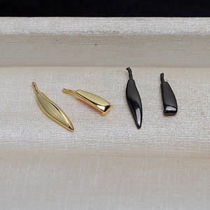 Accessoire de fabrication de bijoux en argent 925 fait main, style baroque polyvalent, support pour oreilles de lapin en perles, apprêts de bijouterie 4123 - Product Image 3