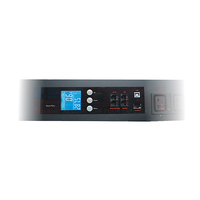 PDU intelligent pour centre de données avec surveillance de la tension et de l'énergie du courant, affichage LCD