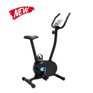 2024 New MUB4350 Indoor Workout 8 Levels Magnetic Tension Control Home Use Office Type Upright Bike