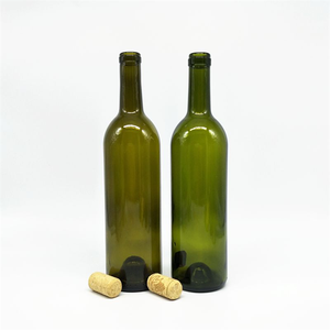 Bouteilles de vin pointues de <span class=keywords><strong>Bordeaux</strong></span> vert clair, ambre, vert foncé, <span class=keywords><strong>Bordeaux</strong></span>, 187 ml, 200 ml, 375 ml, 500 ml, 750 ml - Product Image 5