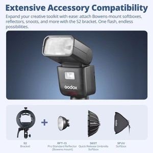 Godox V480 TTL Speedlite Flash <strong>Light</strong> - Product Image 3