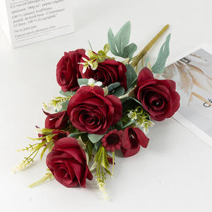 Ramos de rosas holandesas artificiales-Elegancia atemporal para la decoración del hogar y eventos - Product Image 4