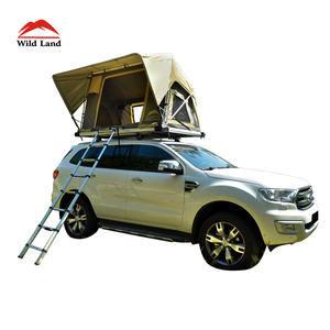 Tente de toit de voiture pour camping en plein air, imperméable, à coque souple, pour les voyages en <span class=keywords><strong>Normandie</strong></span>, pour 2 à 3 personnes, toutes saisons - Product Image 2