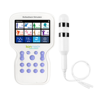 Esercitatore di Kegel Portatile a Quattro Canali con Schermo Touch Konmed KM580, Allenatore Muscolare Pelvico Maschile, Stimolatore Biofeedback EMG per Alleviare il Dolore - Product Image 2