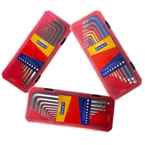 9pcs Middle Length Ball Hex Key Wrench <b>Set</b> Factory Wrench L Wrench for Automotive and Home Use - Product Image 2