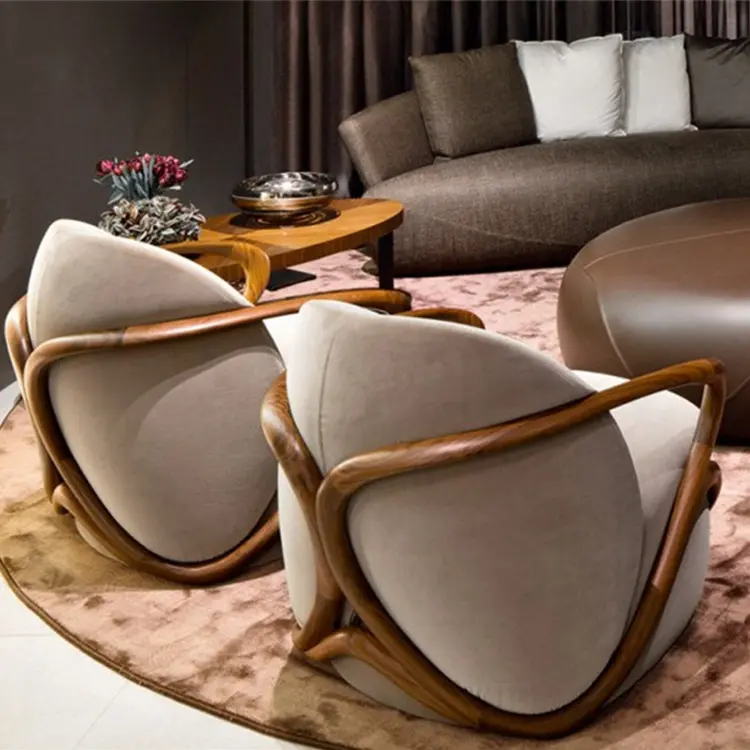 Grosir Kursi Sofa Kualitas Tinggi Mewah Santai Kursi Tunggal Paling Populer