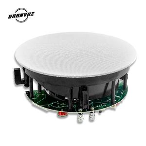Haut-parleur coaxial 8 pouces 80W RMS pour montage au plafond Panier en acier Système de sonorisation cinéma maison 8 Ohm avec système croisé - Product Image 2