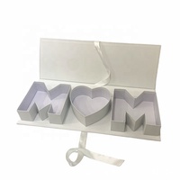 Vente en gros de boîtes de cadeaux vides pour la livraison de fleurs roses, longues boîtes d'arrangement floral pour la fête des mères, boîte de fleurs pour maman