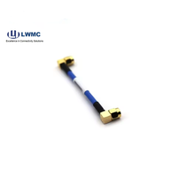 Conjunto de cable tipo SMA de latón completo de alto rendimiento SMA R/A macho a SMA R/A macho soldadura para cable. 141