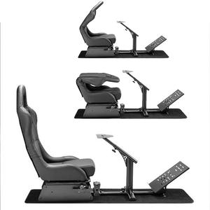 Soporte de simulador de carreras de fábrica, silla de juego de estilo de carreras, <span class=keywords><strong>asiento</strong></span> de videojuego de cabina para G29 G9 - Product Image 6
