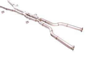 Sistema de Escape de Alto Rendimiento para <span class=keywords><strong>BMW</strong></span> <span class=keywords><strong>M5</strong></span> <span class=keywords><strong>E60</strong></span> S85 5.0L <span class=keywords><strong>V10</strong></span>, Catback SS304, Válvula Eléctrica Doble, Silenciador Cuádruple - Product Image 5