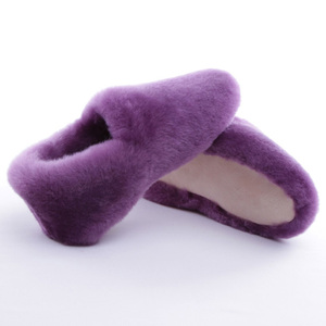 Chaussures d'hiver en <span class=keywords><strong>laine</strong></span> de <span class=keywords><strong>mouton</strong></span> pour femmes, mules de maison célèbre, marque de luxe, pour l'intérieur et l'extérieur, en cuir, à la mode, été - Product Image 3