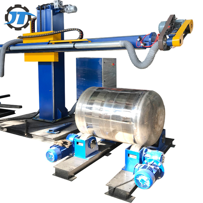 Автоматический цилиндрический цилиндр резервуара конус внутренняя кромка поверхность полировка шлифовальный полировальный станок