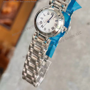 Montre-bracelet de luxe Longines pour femme en acier inoxydable avec cadran en strass, mouvement Ronda, cadeau élégant pour dames Longinesing - Product Image 6