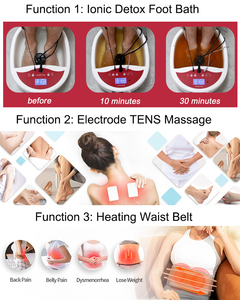 Machine de Bain de Pieds Détox Ionique Nettoyage Ionique Appareil de Détoxification pour les Pieds Logo Personnalisé Accepté - Product Image 3