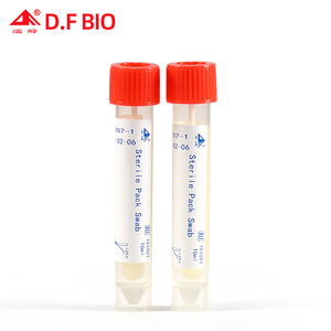 Kit de prélèvement environnemental stérile 10 ml |   5 écouvillons individuels pour tests microbiologiques de surfaces, 5 pièces par sachet, OEM - Product Image 3