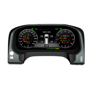 Thiết Bị Màn Hình Cảm Ứng GPS Android 12.3 Inch Đồng Hồ Đo Dầu Xe <span class=keywords><strong>LCD</strong></span> Bảng Điều Khiển Đồng Hồ Tốc Độ Cho Prado 2010-2018 Cụm - Product Image 2