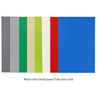 Plaque de base à angle droit à matrice de points 32*48 compatible avec les blocs de construction à petites particules, jouets éducatifs DIY pour enfants