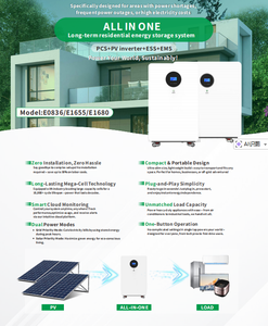 Sistema de Almacenamiento de Energía Doméstico T1680 de 16kwH con MPPT y Pantalla Táctil - Product Image 3
