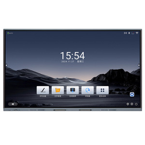 Panel plano interactivo de 86 pulgadas con pantalla táctil ifp para educación, función de transmisión de pantalla inteligente para conferencias, capacitación y enseñanza en el aula. - Product Image 1