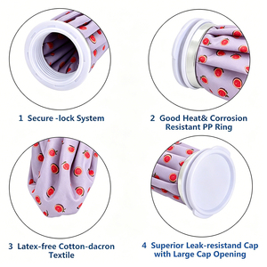 Borsa Medica Riutilizzabile per Acqua Calda e Fredda, Impacco di Ghiaccio per Lesioni Sportive, Borsa Refrigerante - Product Image 4