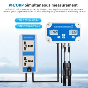 Medidor y Controlador Inteligente de Calidad del Agua WiFi Tuya con Monitoreo de pH, Salinidad y Temperatura para Acuarios, Piscinas e Hidroponía PH-W28 - Product Image 6