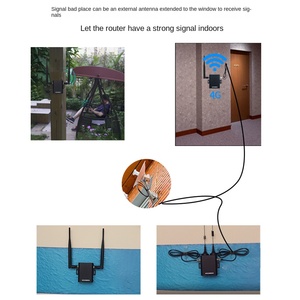 Outdoor Industrial Router Fast Heat Dissipation <b>Iron</b> Features Compatible Telecom Version Industrial Router Outdoor H927 4G Indus - Product Image 2