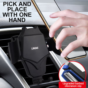 ที่วางโทรศัพท์ในรถยนต์สากลรูปทรงค้างคาวที่วางสมาร์ทโฟนขาตั้งเปลแรงโน้มถ่วงที่วางโทรศัพท์มือถือสําหรับรถยนต์ - Product Image 4