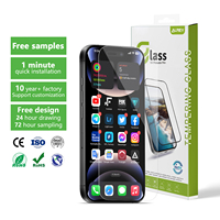 Protections d'écran en verre céramique HD Aurey 9H pour iPhone 16 Pro Max