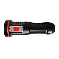 ARCHON S24V Lampe de plongée noire, LED CREE rouge et blanc, étanche IPX-8, lampe de photographie, lumière de remplissage, lumière sous-marine portable