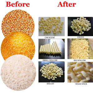 Nhỏ Ngô Puffed Extruder Snack Máy Mở Rộng Ngô Snacks Thực Phẩm Máy Móc Dây Chuyền Sản Xuất Giá - Product Image 6