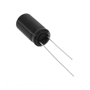 ตัวแทนจำหน่ายอย่างเป็นทางการ ตัวเก็บประจุแบบ Through Hole 120 uF CAP ALUM 120UF 20% 50V RADIAL TH ELXV500ETD121MJ16S - Product Image 1