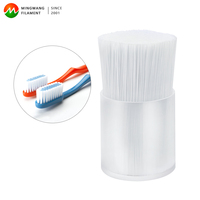 Filament de brosse à dents en plastique solide 100% vierge coloré favorable asiatique PBT niveau rond